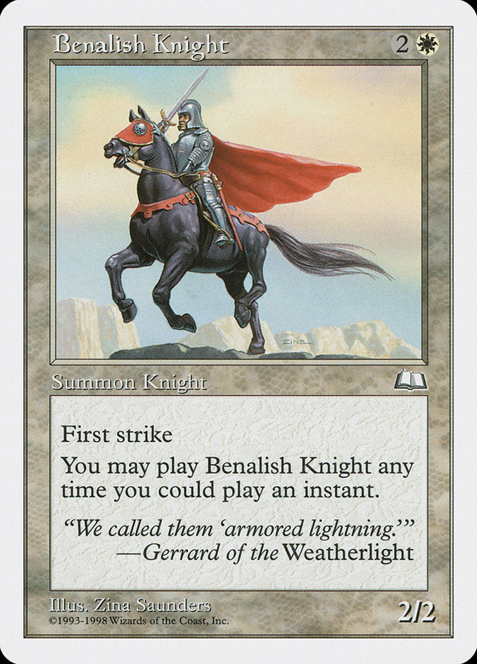 Benalish Knight [Anthologies] | I Want That Stuff Brandon