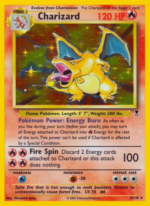 Charizard (3/110) [Legendary Collection] | I Want That Stuff Brandon