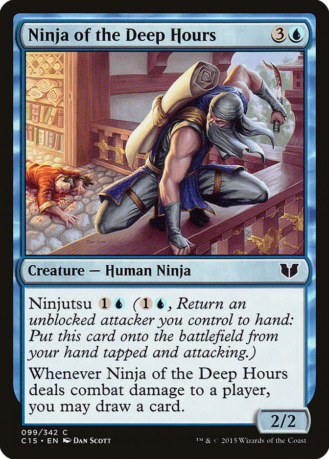 Ninja of the Deep Hours [Commander 2015] | I Want That Stuff Brandon