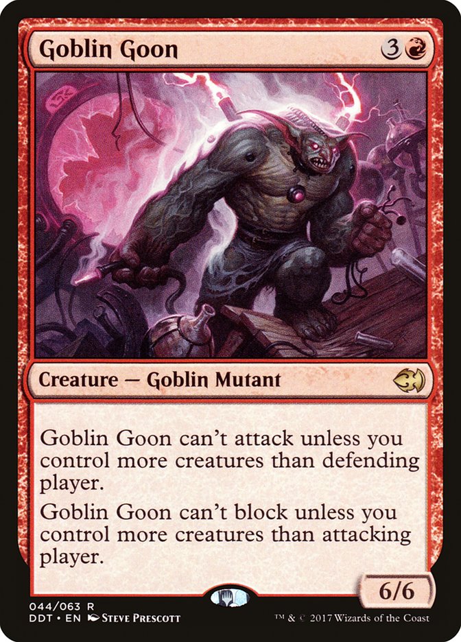 Goblin Goon [Duel Decks: Merfolk vs. Goblins] | I Want That Stuff Brandon