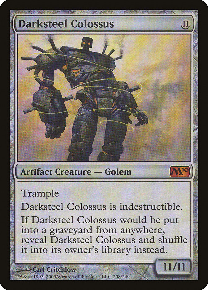 Darksteel Colossus [Magic 2010] | I Want That Stuff Brandon