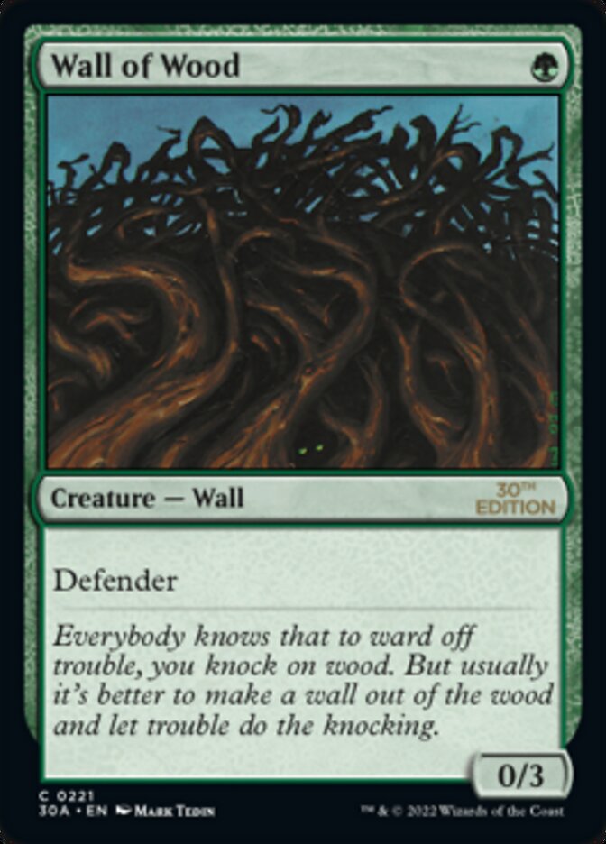 Wall of Wood [30th Anniversary Edition] | I Want That Stuff Brandon