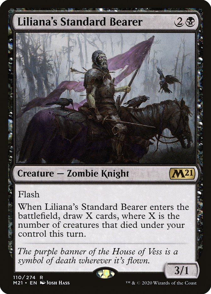 Liliana's Standard Bearer [Core Set 2021] | I Want That Stuff Brandon