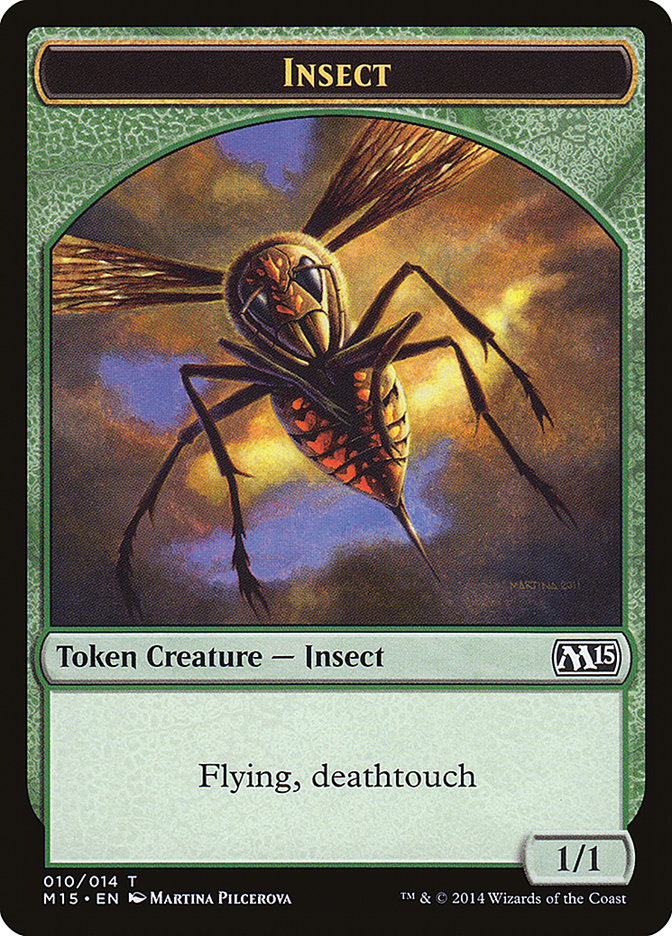Insect Token [Magic 2015 Tokens] | I Want That Stuff Brandon