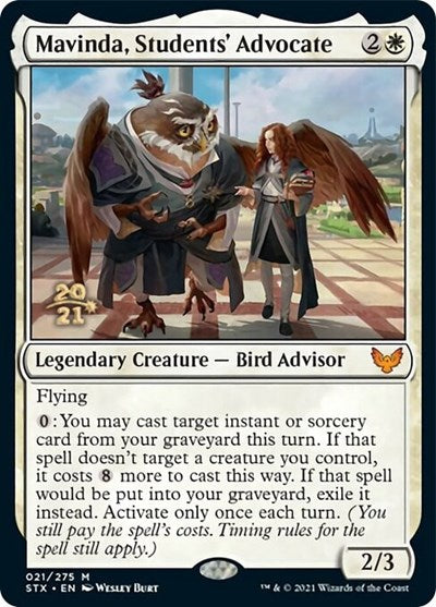 Mavinda, Students' Advocate [Strixhaven: School of Mages Prerelease Promos] | I Want That Stuff Brandon