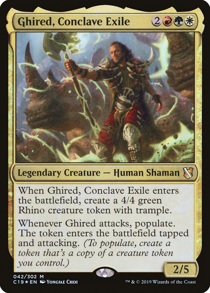 Ghired, Conclave Exile [Commander 2019] | I Want That Stuff Brandon