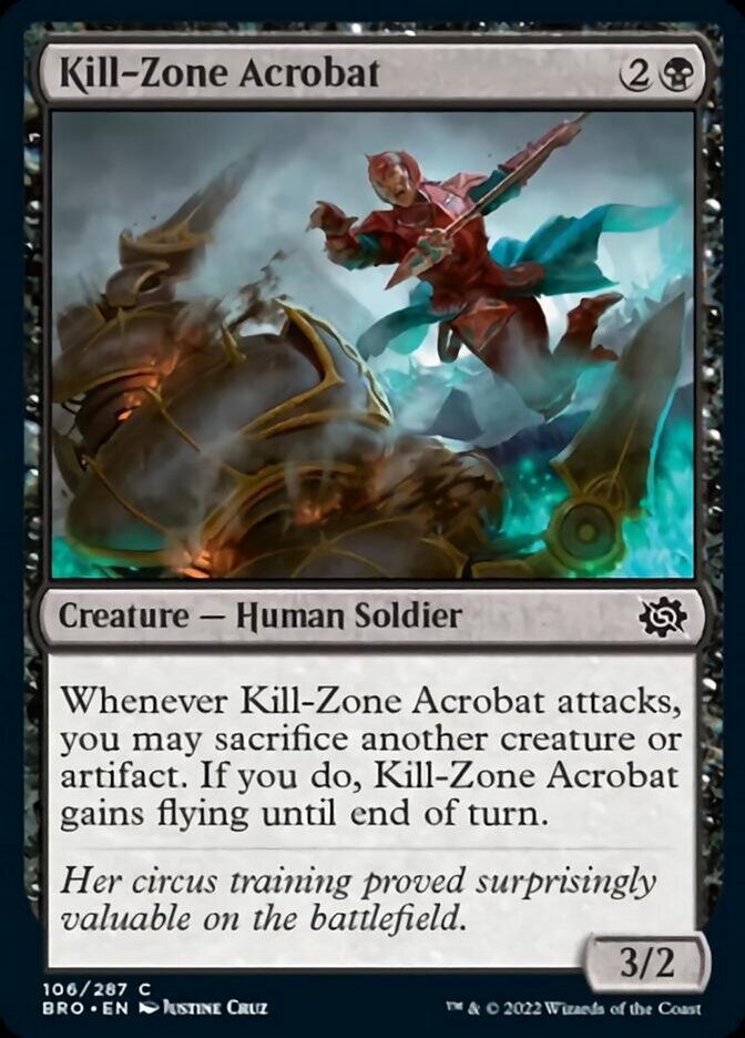 Kill-Zone Acrobat [The Brothers' War] | I Want That Stuff Brandon