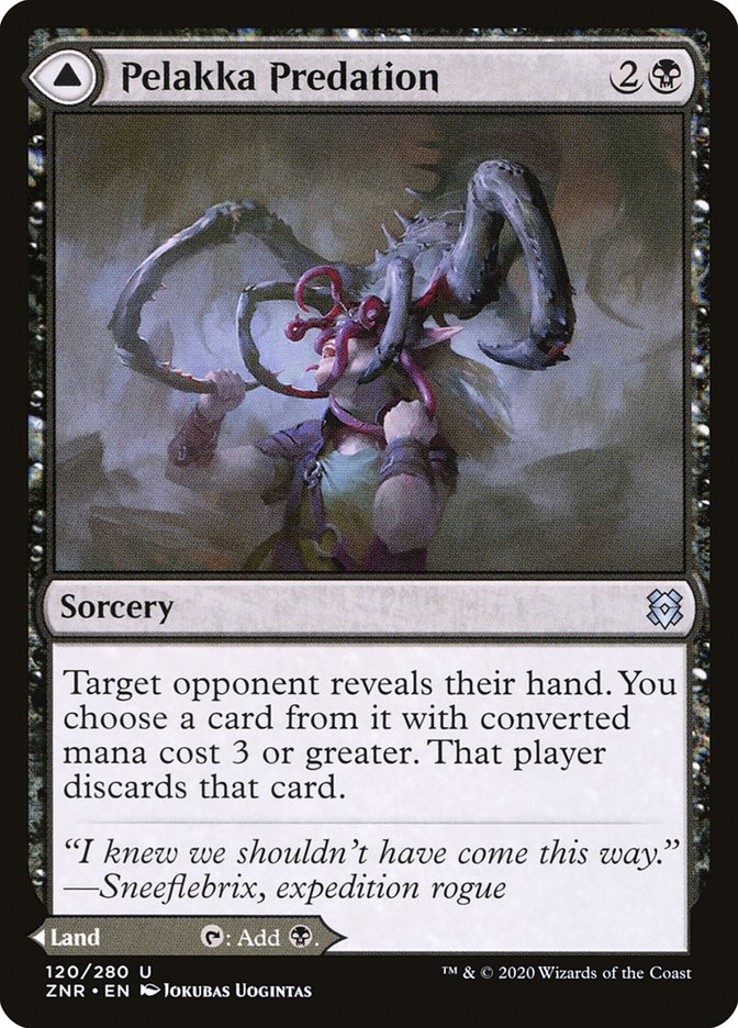 Pelakka Predation // Pelakka Caverns [Zendikar Rising] | I Want That Stuff Brandon