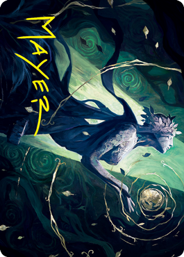 Nature's Embrace Art Card (Gold-Stamped Signature) [Innistrad: Crimson Vow Art Series] | I Want That Stuff Brandon