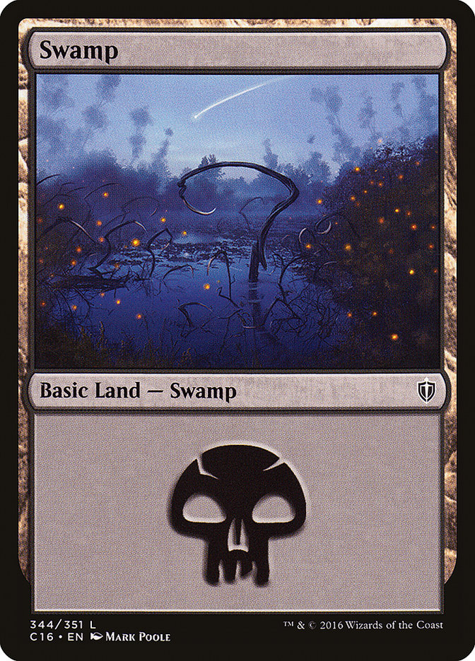 Swamp (344) [Commander 2016] | I Want That Stuff Brandon