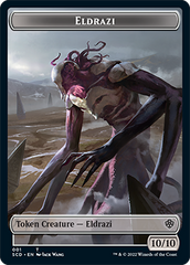 Eldrazi // Soldier Double-Sided Token [Starter Commander Decks] | I Want That Stuff Brandon