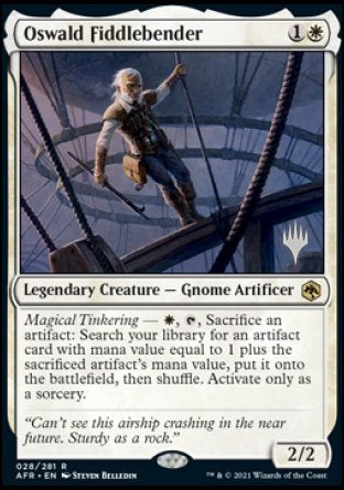 Oswald Fiddlebender (Promo Pack) [Dungeons & Dragons: Adventures in the Forgotten Realms Promos] | I Want That Stuff Brandon