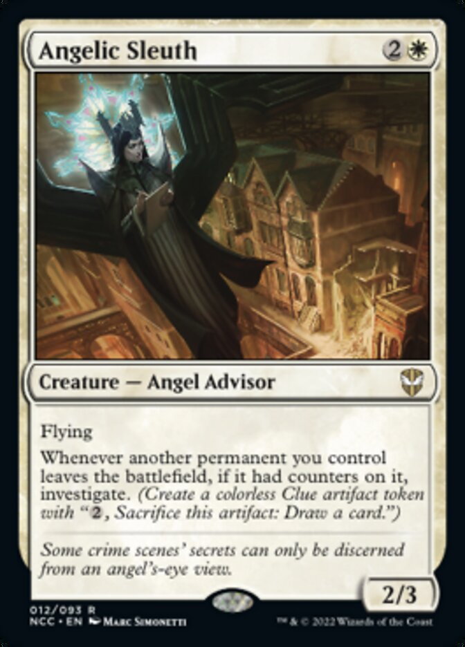 Angelic Sleuth [Streets of New Capenna Commander] | I Want That Stuff Brandon