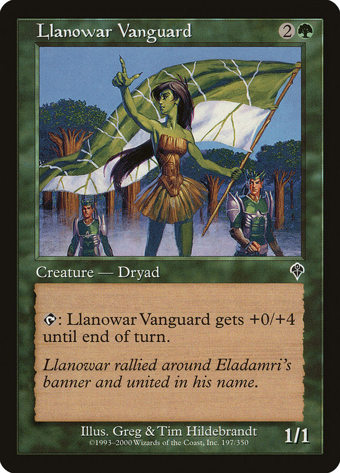 Llanowar Vanguard [Invasion] | I Want That Stuff Brandon