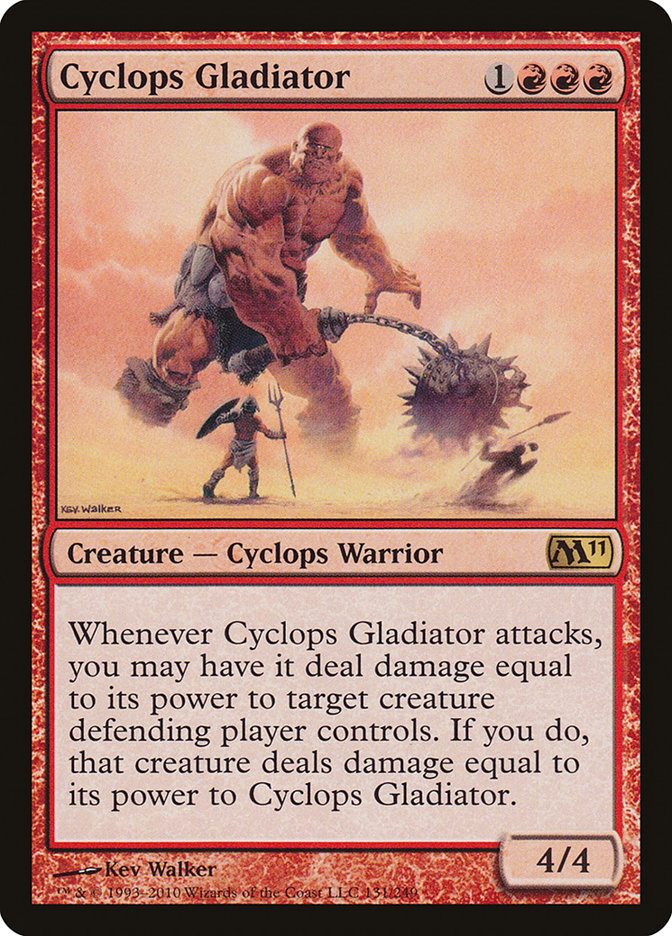 Cyclops Gladiator [Magic 2011] | I Want That Stuff Brandon