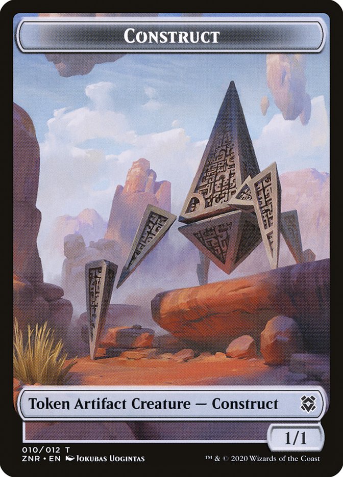 Construct Token [Zendikar Rising Tokens] | I Want That Stuff Brandon