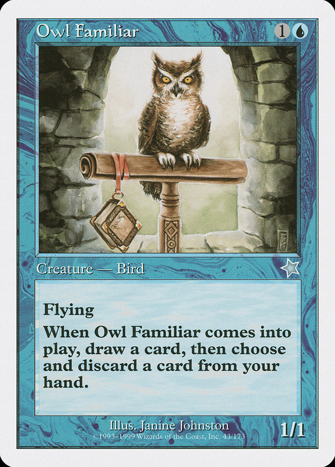 Owl Familiar [Starter 1999] | I Want That Stuff Brandon