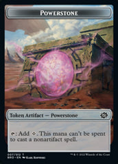 Powerstone // Elemental Double-Sided Token [The Brothers' War Tokens] | I Want That Stuff Brandon