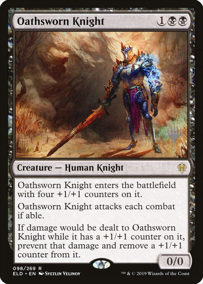 Oathsworn Knight (Promo Pack) [Throne of Eldraine Promos] | I Want That Stuff Brandon