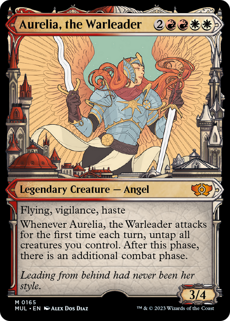 Aurelia, the Warleader (Halo Foil) [Multiverse Legends] | I Want That Stuff Brandon
