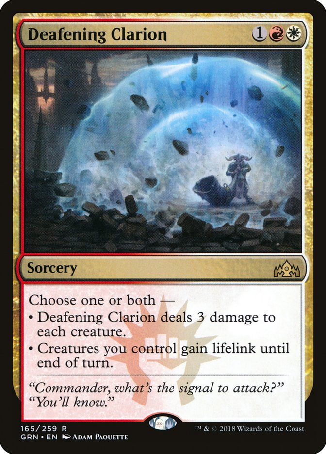 Deafening Clarion [Guilds of Ravnica] | I Want That Stuff Brandon