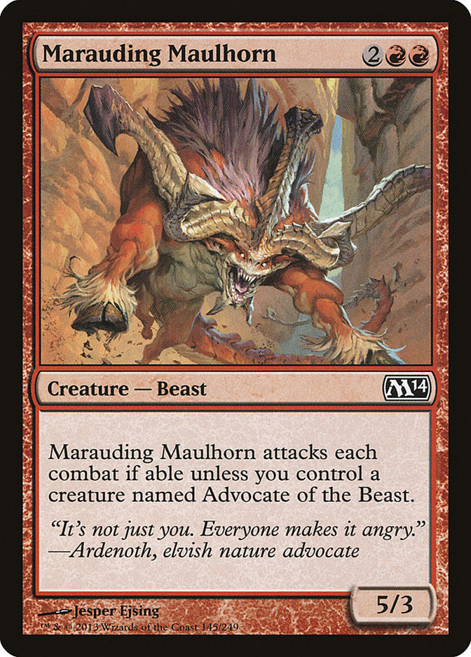 Marauding Maulhorn [Magic 2014] | I Want That Stuff Brandon