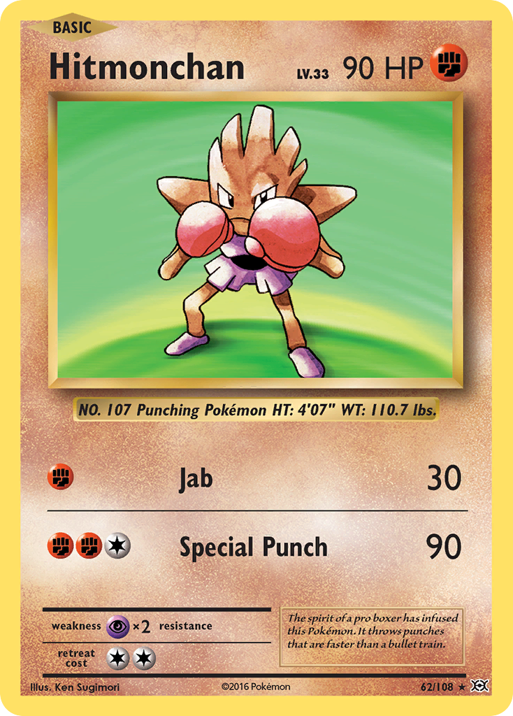 Hitmonchan (62/108) [XY: Evolutions] | I Want That Stuff Brandon