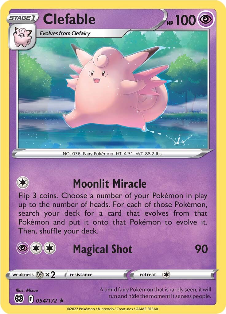 Clefable (054/172) [Sword & Shield: Brilliant Stars] | I Want That Stuff Brandon