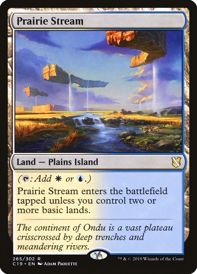 Prairie Stream [Commander 2019] | I Want That Stuff Brandon