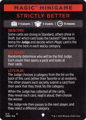 Strictly Better (Magic Minigame) [Innistrad: Crimson Vow Minigame] | I Want That Stuff Brandon