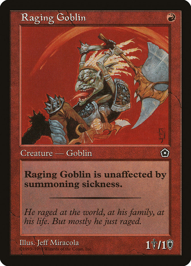 Raging Goblin [Portal Second Age] | I Want That Stuff Brandon
