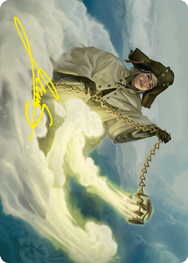 Traveling Minister Art Card (Gold-Stamped Signature) [Innistrad: Crimson Vow Art Series] | I Want That Stuff Brandon