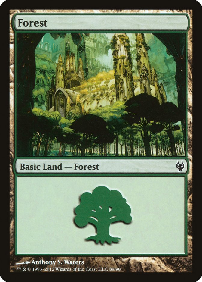 Forest (89) [Duel Decks: Izzet vs. Golgari] | I Want That Stuff Brandon