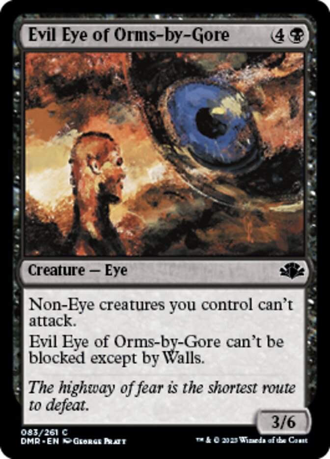 Evil Eye of Orms-by-Gore [Dominaria Remastered] | I Want That Stuff Brandon