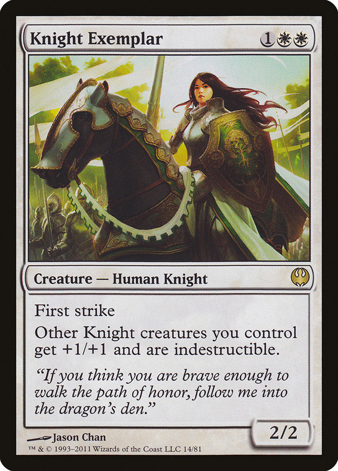 Knight Exemplar [Duel Decks: Knights vs. Dragons] | I Want That Stuff Brandon