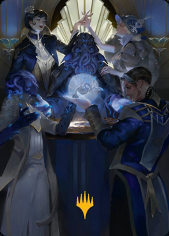 Obscura Ascendancy Art Card (Gold-Stamped Signature) [Streets of New Capenna Art Series] | I Want That Stuff Brandon