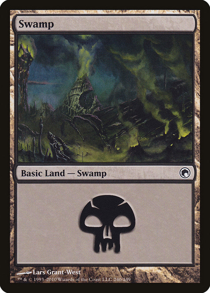 Swamp (240) [Scars of Mirrodin] | I Want That Stuff Brandon