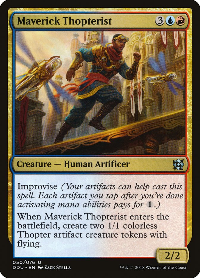 Maverick Thopterist [Duel Decks: Elves vs. Inventors] | I Want That Stuff Brandon