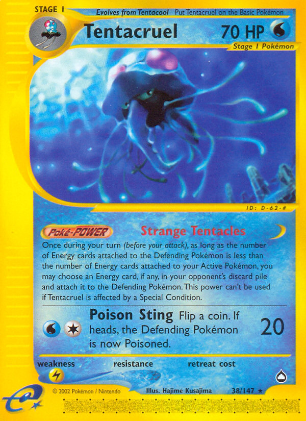 Tentacruel (38/147) [Aquapolis] | I Want That Stuff Brandon