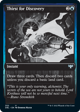 Thirst for Discovery [Innistrad: Double Feature] | I Want That Stuff Brandon