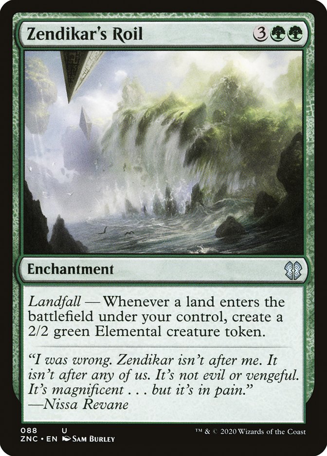 Zendikar's Roil [Zendikar Rising Commander] | I Want That Stuff Brandon