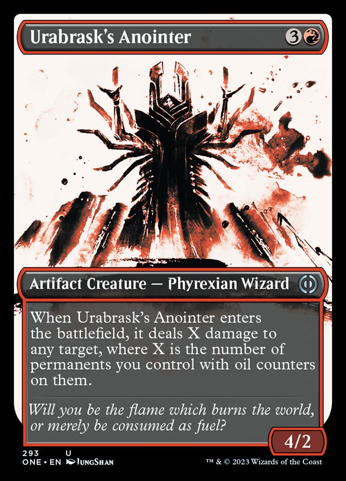 Urabrask's Anointer (Showcase Ichor) [Phyrexia: All Will Be One] | I Want That Stuff Brandon