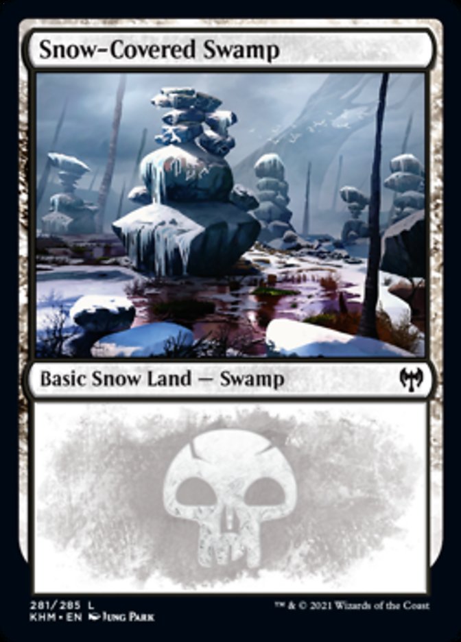 Snow-Covered Swamp (281) [Kaldheim] | I Want That Stuff Brandon