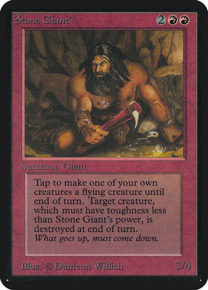 Stone Giant [Alpha Edition] | I Want That Stuff Brandon