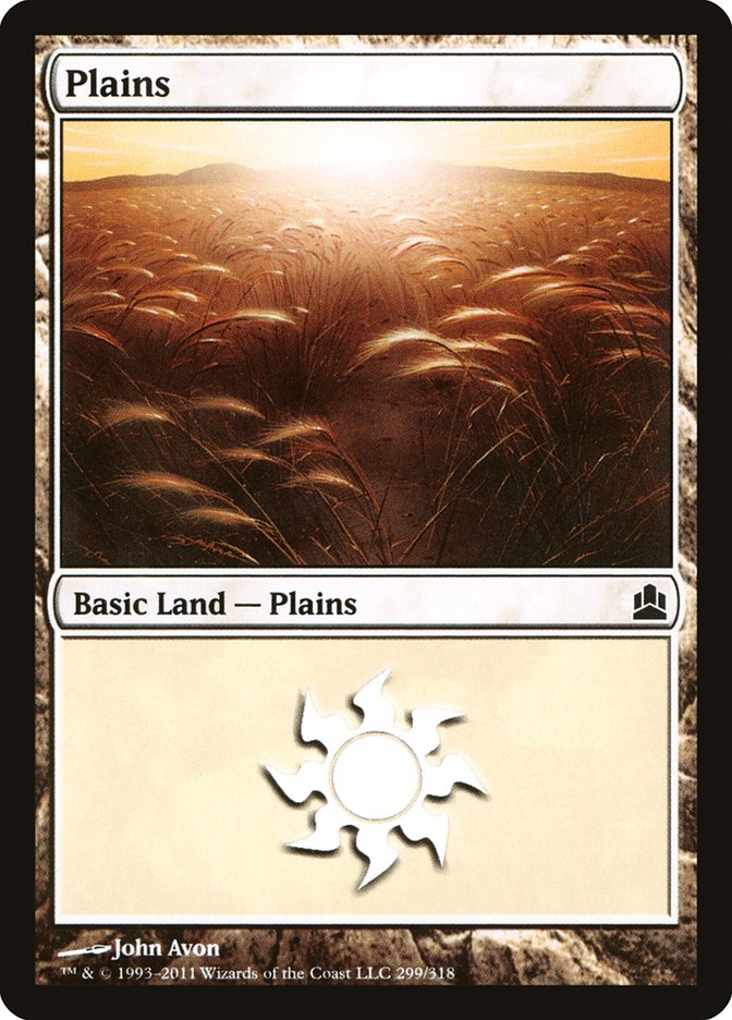 Plains (299) [Commander 2011] | I Want That Stuff Brandon