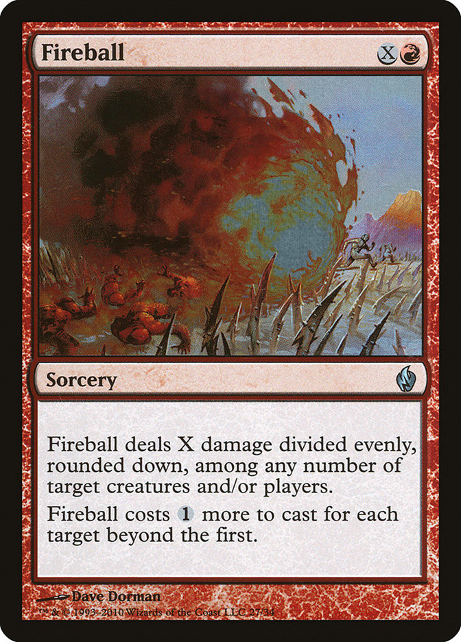 Fireball [Premium Deck Series: Fire and Lightning] | I Want That Stuff Brandon