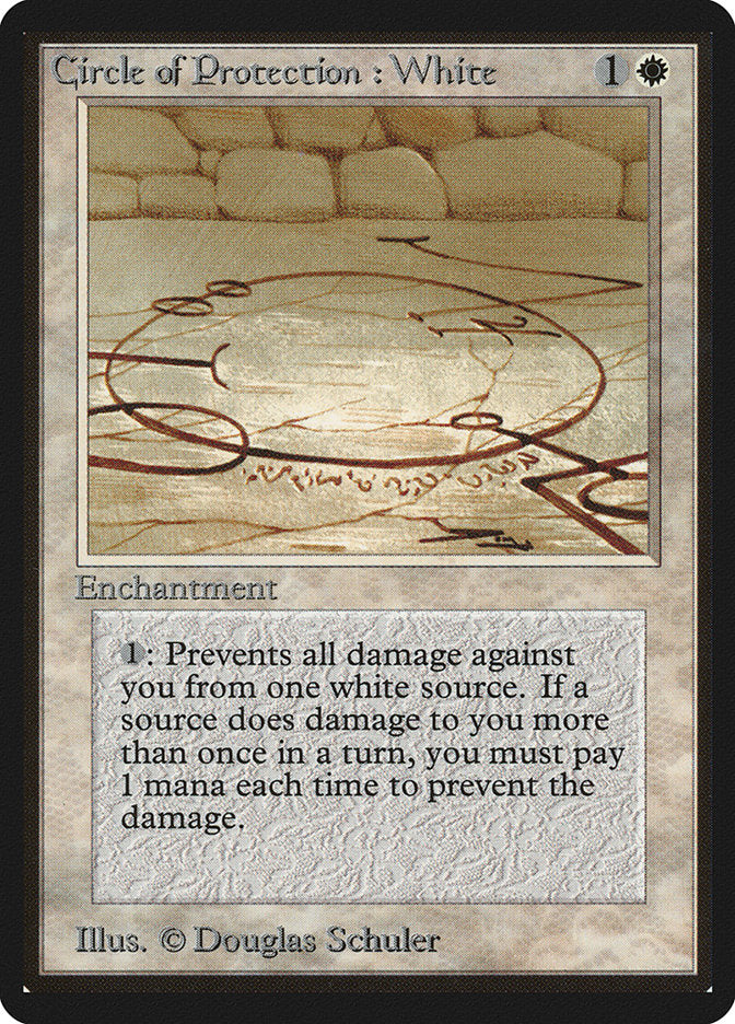 Circle of Protection: White [Beta Edition] | I Want That Stuff Brandon