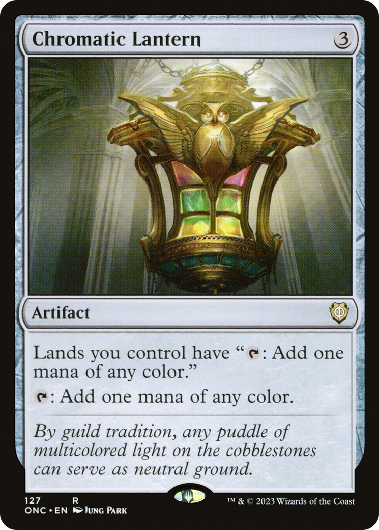 Chromatic Lantern [Phyrexia: All Will Be One Commander] | I Want That Stuff Brandon