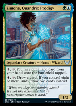 Zimone, Quandrix Prodigy [Strixhaven: School of Mages] | I Want That Stuff Brandon