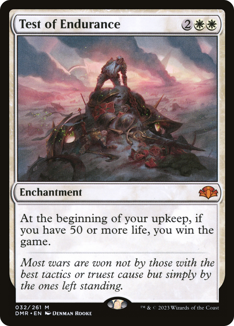 Test of Endurance [Dominaria Remastered] | I Want That Stuff Brandon